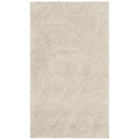 Safavieh Shag Accent Rugs, Creme - 2 ft. x 3 ft. 7 in. SG468-1111-27
